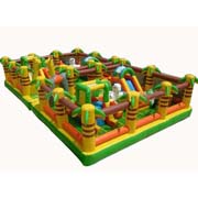 gaint inflatable amusement park jungle